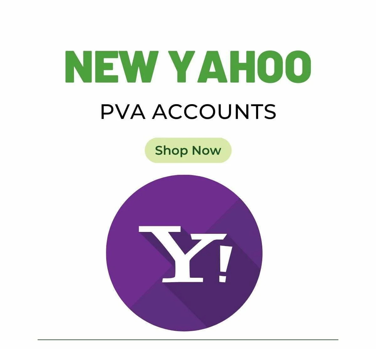 500 Yahoo PVA Account